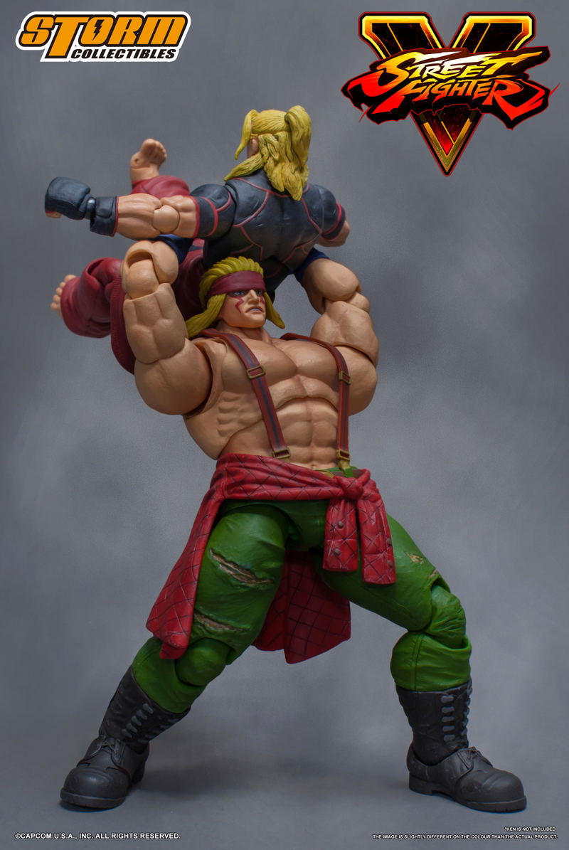 Street Fighter V 1/12 Scale Pre-Painted Action Figure: Alex image 7