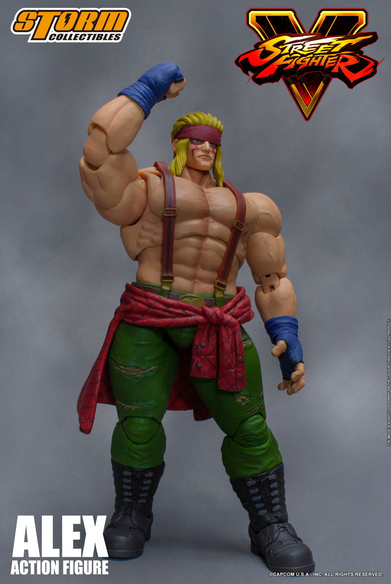 Street Fighter V 1/12 Scale Pre-Painted Action Figure: Alex image 8