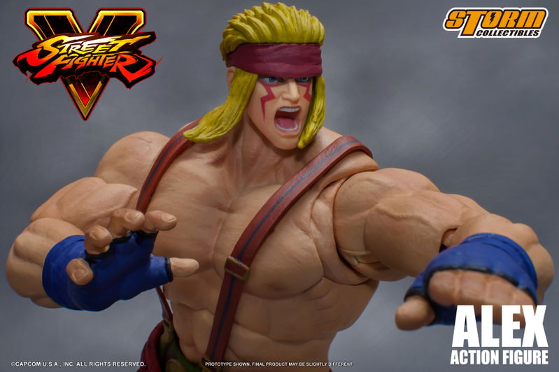 Street Fighter V 1/12 Scale Pre-Painted Action Figure: Alex image 9