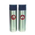 Rebuild Of Evangelion Eva & Logos Slim My Bottle Silver (300ml) thumbnail 1