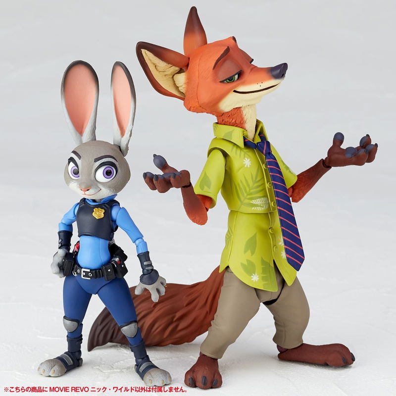 Figure Complex Movie Revo Series No. 010 Zootopia: Nick Wilde (Re-run) image 11