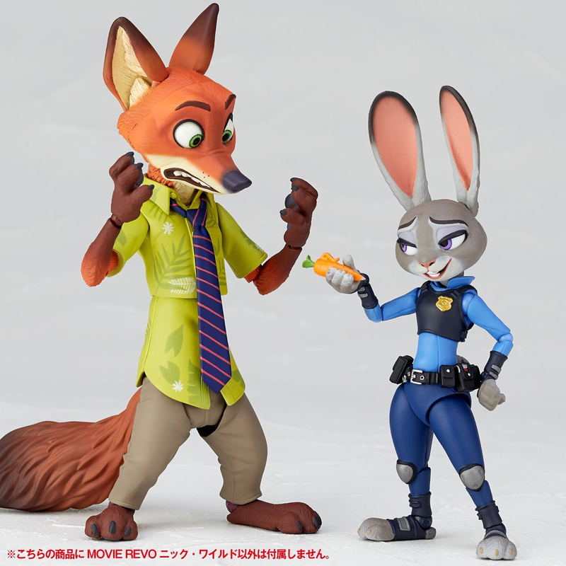 Figure Complex Movie Revo Series No. 010 Zootopia: Nick Wilde (Re-run) image 12
