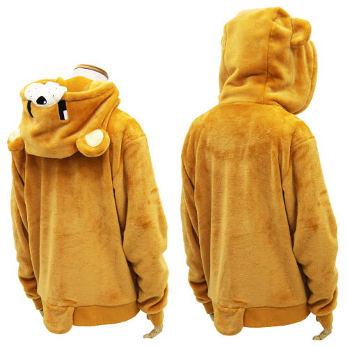 New Game!! - Bear Sleeping Bag Hoodie (L Size) image 2