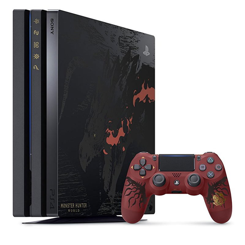 PlayStation 4 Pro CUH-7100 Series 1TB HDD [Monster Hunter: World Liolaeus Edition] image 1