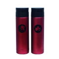 Rebuild Of Evangelion Eva & Logos Slim My Bottle Red (300ml) thumbnail 1