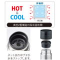 Rebuild Of Evangelion Eva & Logos Slim My Bottle Silver (300ml) thumbnail 2