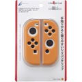 Cyber Gadget Silicon Grip Cover for Nintendo Switch Joy-Con (Orange) thumbnail 1