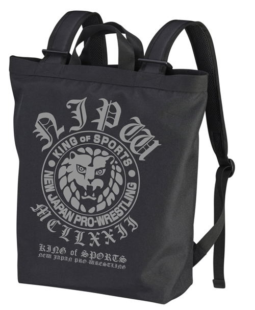 New Japan Pro-Wrestling - Lion Mark 2way Backpack - Bitcoin