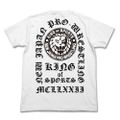 New Japan Pro-Wrestling - Lion Mark T-shirt Old English Ver. White (XL Size) thumbnail 2