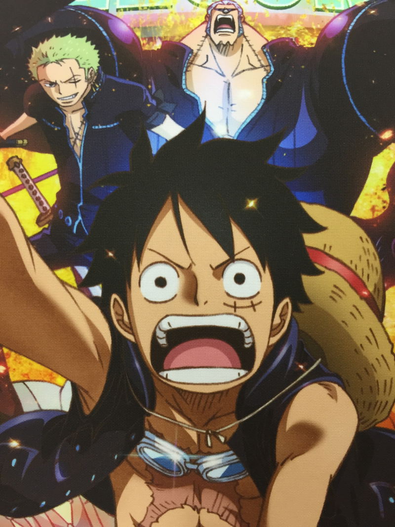 One Piece First-class Wall Scroll: Gold image 4