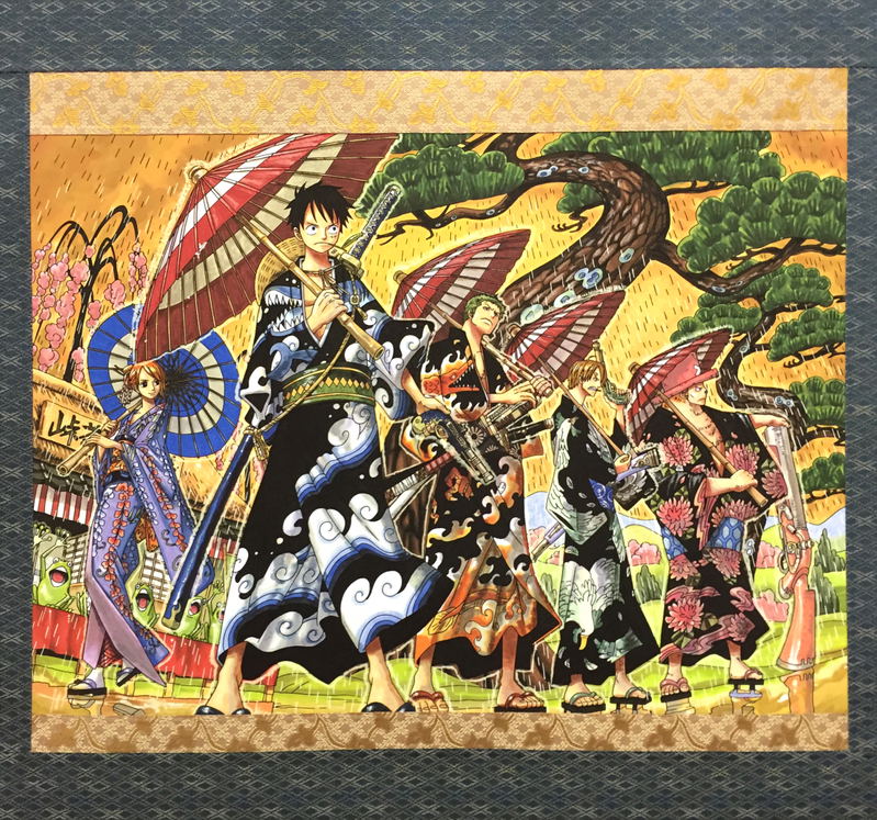 One Piece First-class Wall Scroll: Hanamichi image 1