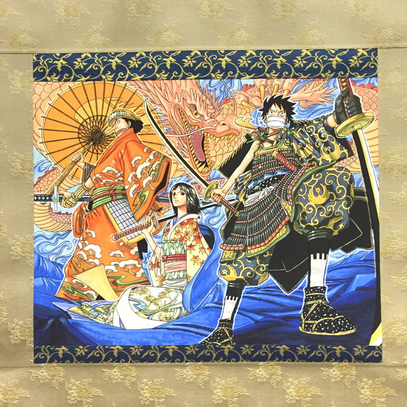 One Piece First-class Wall Scroll: Shibaraku image 1
