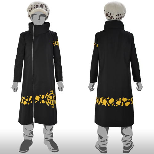 One Piece Trafalgar Law New World Ver. Coat & Hat (M Size) image 1