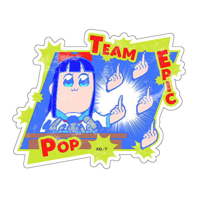 Pop Team Epic Travel Sticker Pipimi B image 1