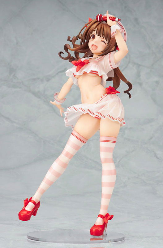 The Idolm@ster Cinderella Girls 1/7 Scale Pre-Painted Figure: Uzuki Shimamura Hajikete Summer Ver. (Re-run) image 4