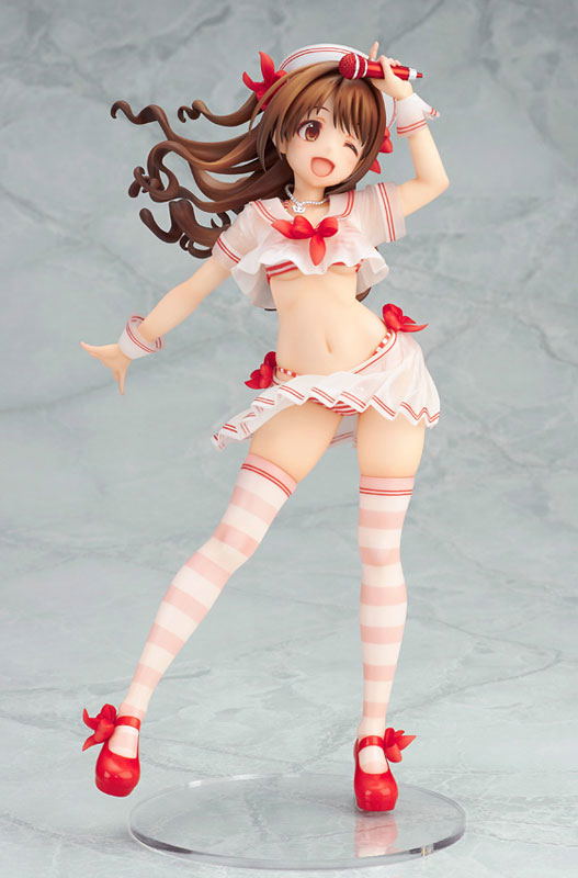 The Idolm@ster Cinderella Girls 1/7 Scale Pre-Painted Figure: Uzuki Shimamura Hajikete Summer Ver. (Re-run) image 5
