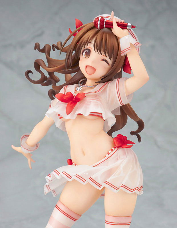 The Idolm@ster Cinderella Girls 1/7 Scale Pre-Painted Figure: Uzuki Shimamura Hajikete Summer Ver. (Re-run) image 7