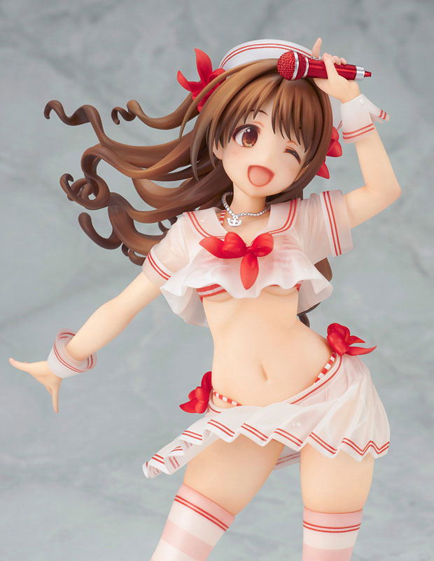 The Idolm@ster Cinderella Girls 1/7 Scale Pre-Painted Figure: Uzuki Shimamura Hajikete Summer Ver. (Re-run) image 9