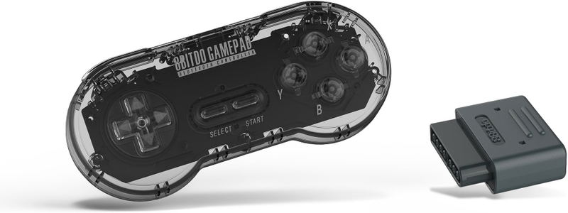 8Bitdo SN30 Retro Set (Transparent Edition) image 1
