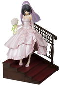 Date A Live 1/7 Scale Pre-Painted Figure: Tokisaki Kurumi Wedding Ver. Pink thumbnail 1