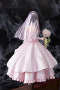 Date A Live 1/7 Scale Pre-Painted Figure: Tokisaki Kurumi Wedding Ver. Pink thumbnail 4