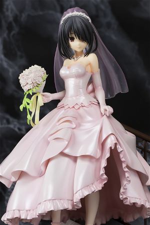 Date A Live 1/7 Scale Pre-Painted Figure: Tokisaki Kurumi Wedding Ver. Pink