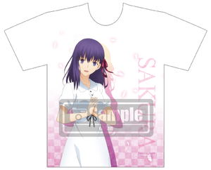 Fate/stay night [Heaven's Feel] - Sakura Full Color T-shirt (M Size)_