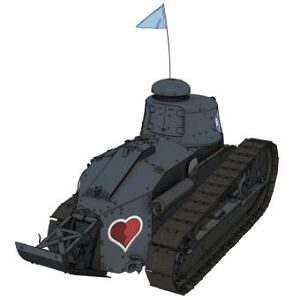 Girls und Panzer 1/35 Scale Model Kit: FT-17 BC Freedom High School