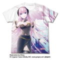 Megurine Luka V4X Full Graphic T-shirt White (S Size) thumbnail 1