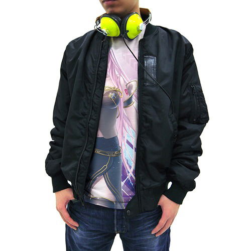 Megurine Luka V4X Full Graphic T-shirt White (XL Size) image 2