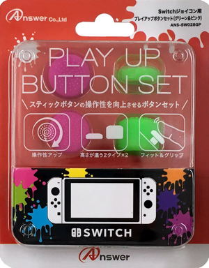 Play Up Button Set for Nintendo Switch (Green x Pink)_