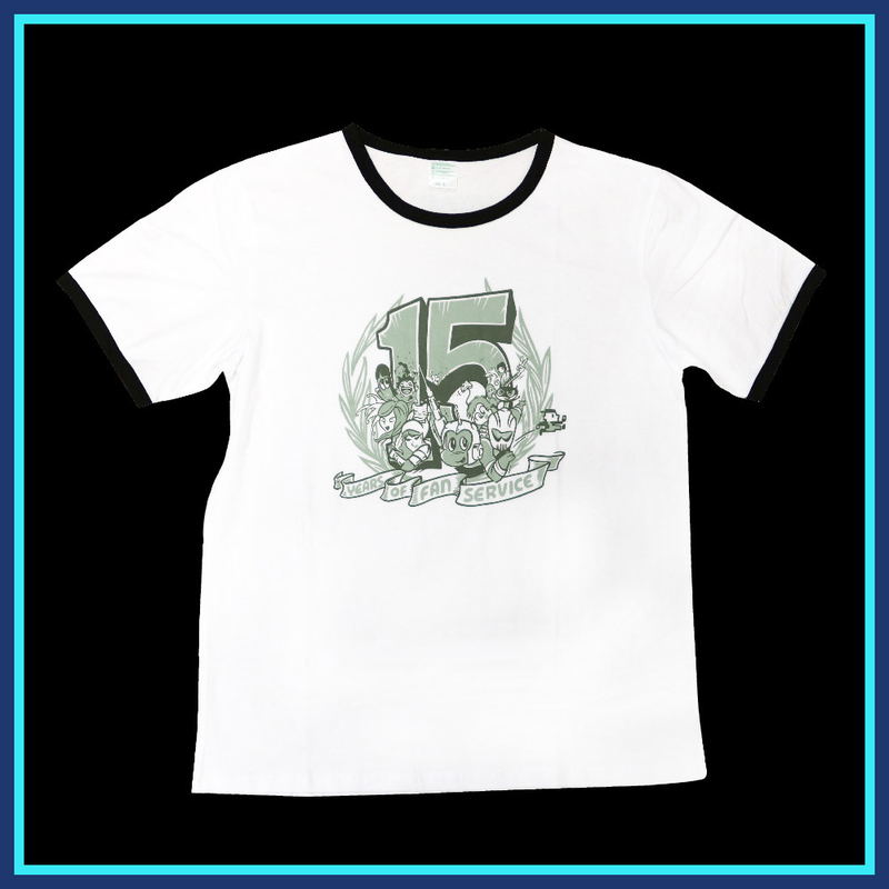 Play-Asia.com 15th Anniversary Men's T-shirt (M Size) image 2