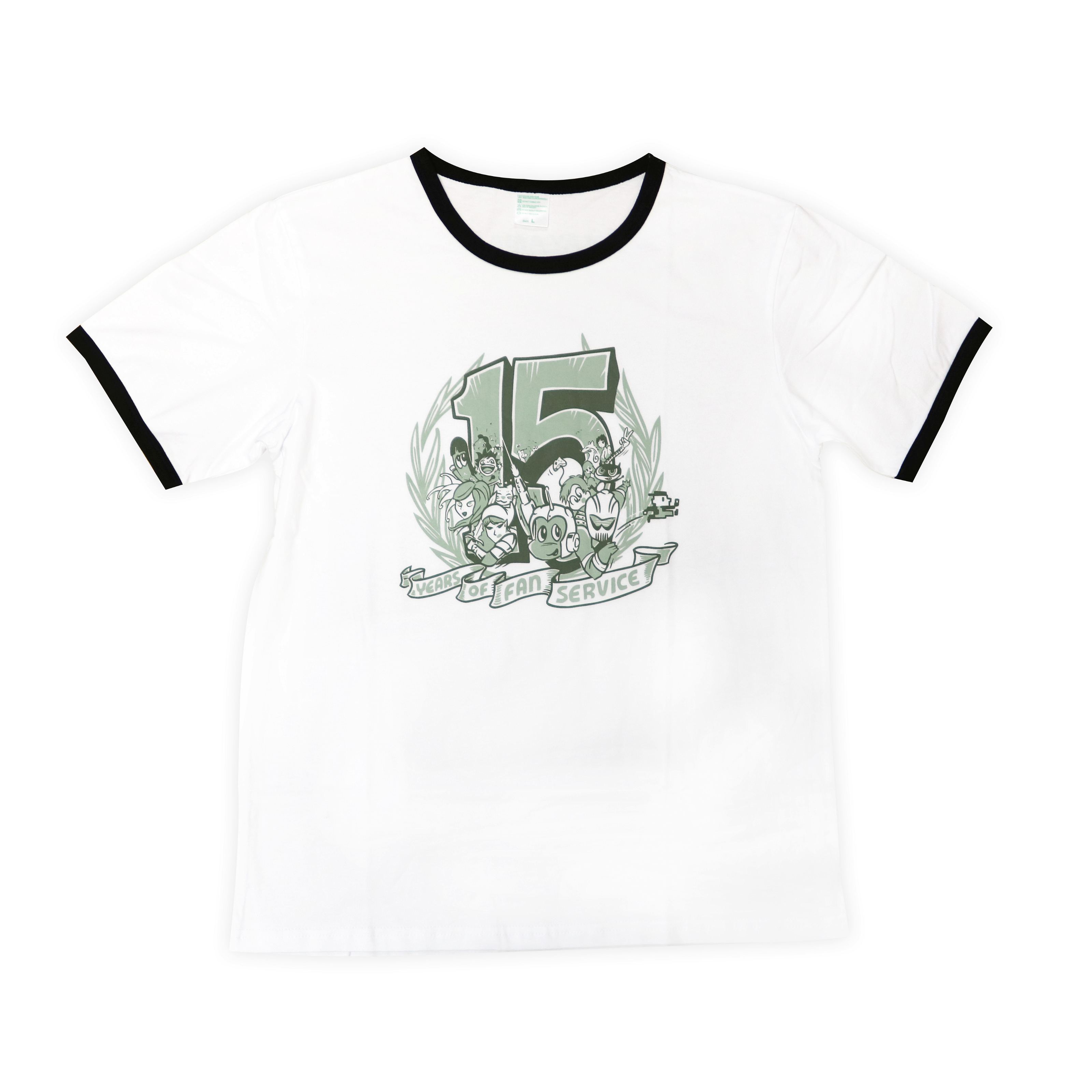 Play-Asia.com 15th Anniversary Women's T-shirt (L Size) Playasia