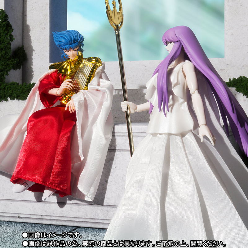 Saint Seiya Saint Cloth Myth: Phoebus Abel & Goddess Athena Legend Memorial Set image 1
