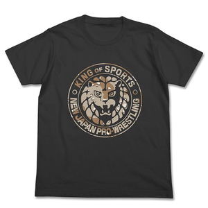 New Japan Pro-Wrestling - Lion Mark Camouflage T-shirt Sumi (M Size)_