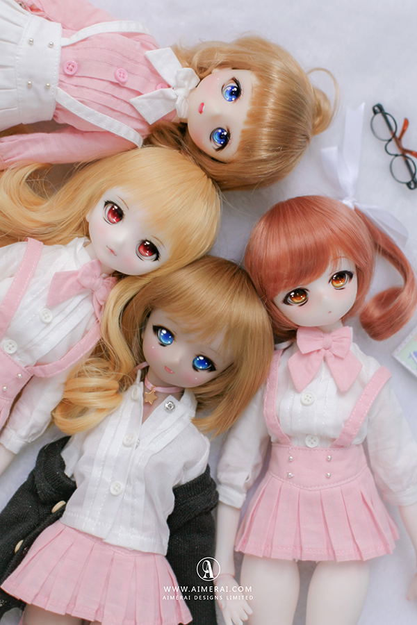 Aimerai x Code Noir 42cm 1/4 Scale Fashion Doll: Misaki My Girls