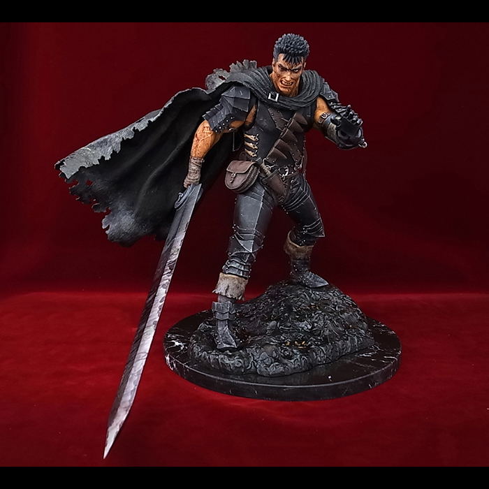 Berserk 1/6 Scale Statue: Black Soldier Winter Journey Limited II image 1