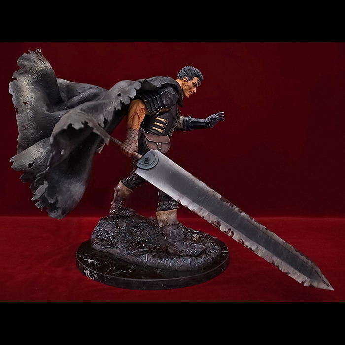 Berserk 1/6 Scale Statue: Black Soldier Winter Journey Limited II image 3