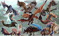 Capcom Figure Builder Monster Hunter Standard Model Plus: The Best of Vol. 4, 5, 6 (Set of 9 pieces) thumbnail 1