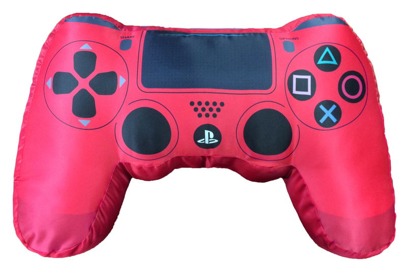 DualShock 4 Wireless Controller Shape Cushion (Red) image 1