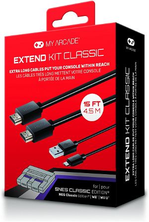 My Arcade Extender Cable Kit Classic for SNES and NES Classic Edition