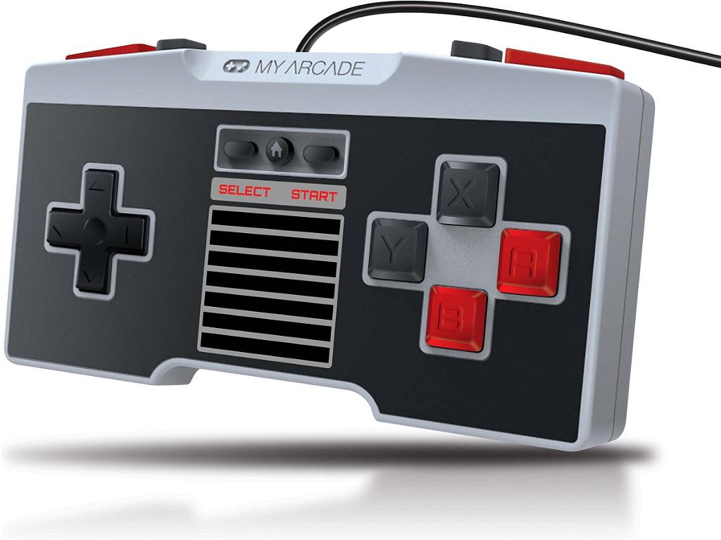 Kwijtschelding Detecteren textuur My Arcade GamePad Retro Classic Wired Controller for SNES and NES Classic  Edition for Super Famicom / SNES, NES