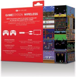 Gamestation Wireless Plug & Play Mini Console