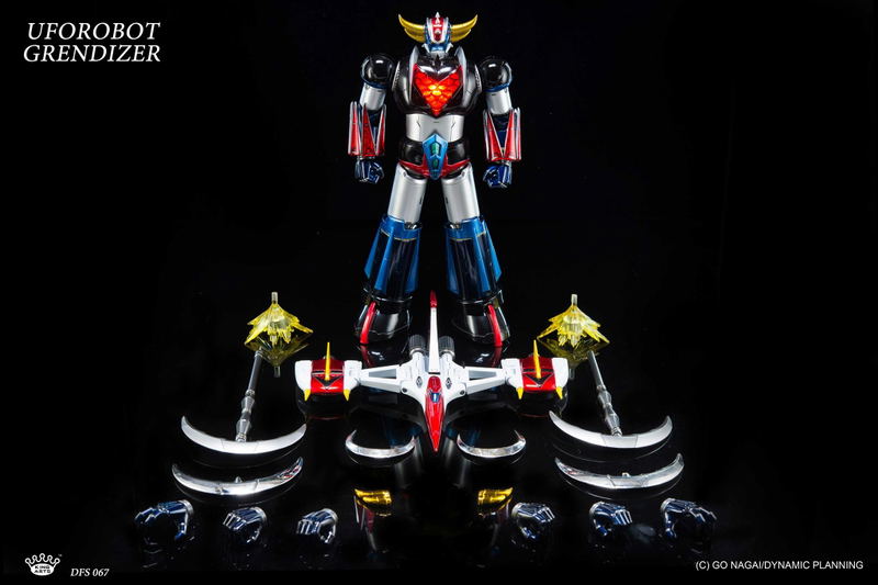 King Arts UFO Robot Grendizer Diecast Figure Series: UFO Robot Grendizer Normal Edition image 23