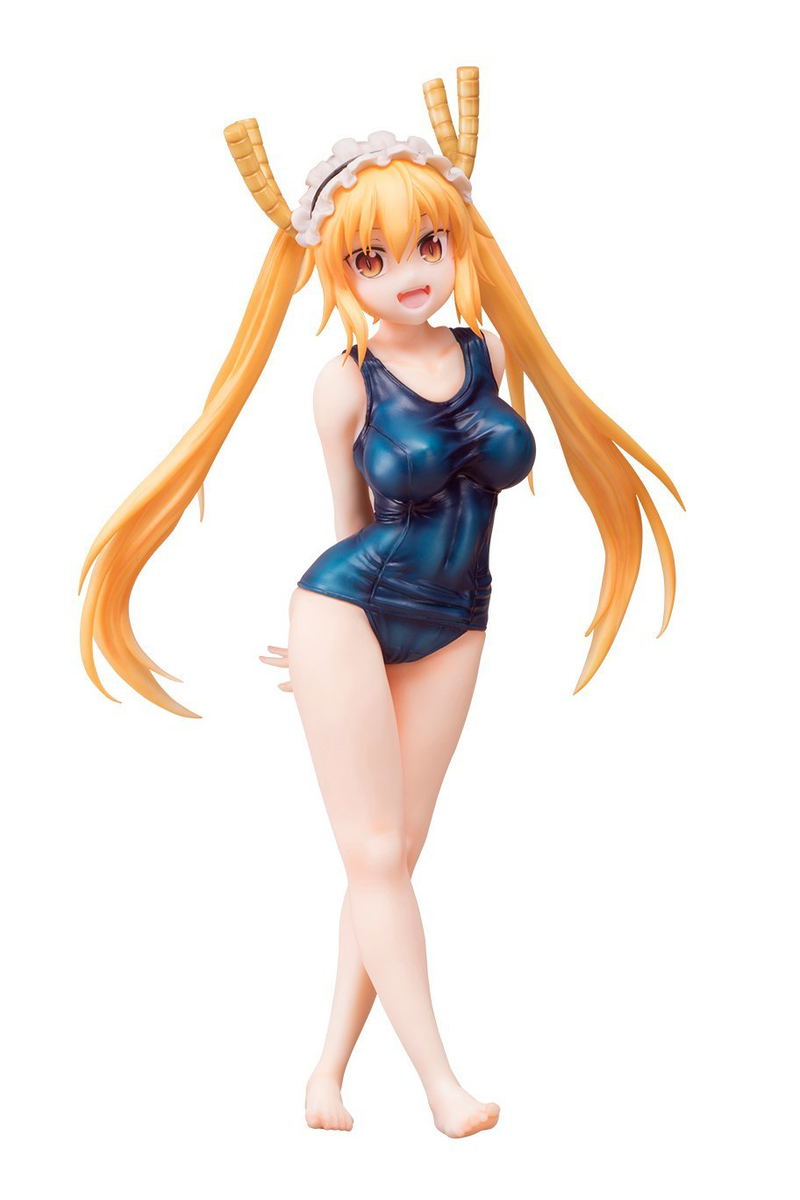 Miss Kobayashi's Dragon Maid 1/6 Scale Pre-Painted Figure: Tohru School Swimsuit Ver. image 1