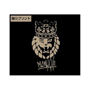 New Japan Pro-Wrestling - Lion Mark Crown Jersey Black x Gold (L Size)