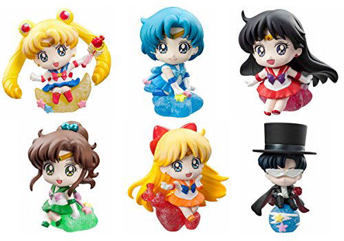 Petit Chara Land Sailor Moon Makeup by Candy! (Set of 6 pieces) image 1