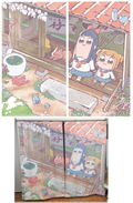 Pop Team Epic Curtain thumbnail 1