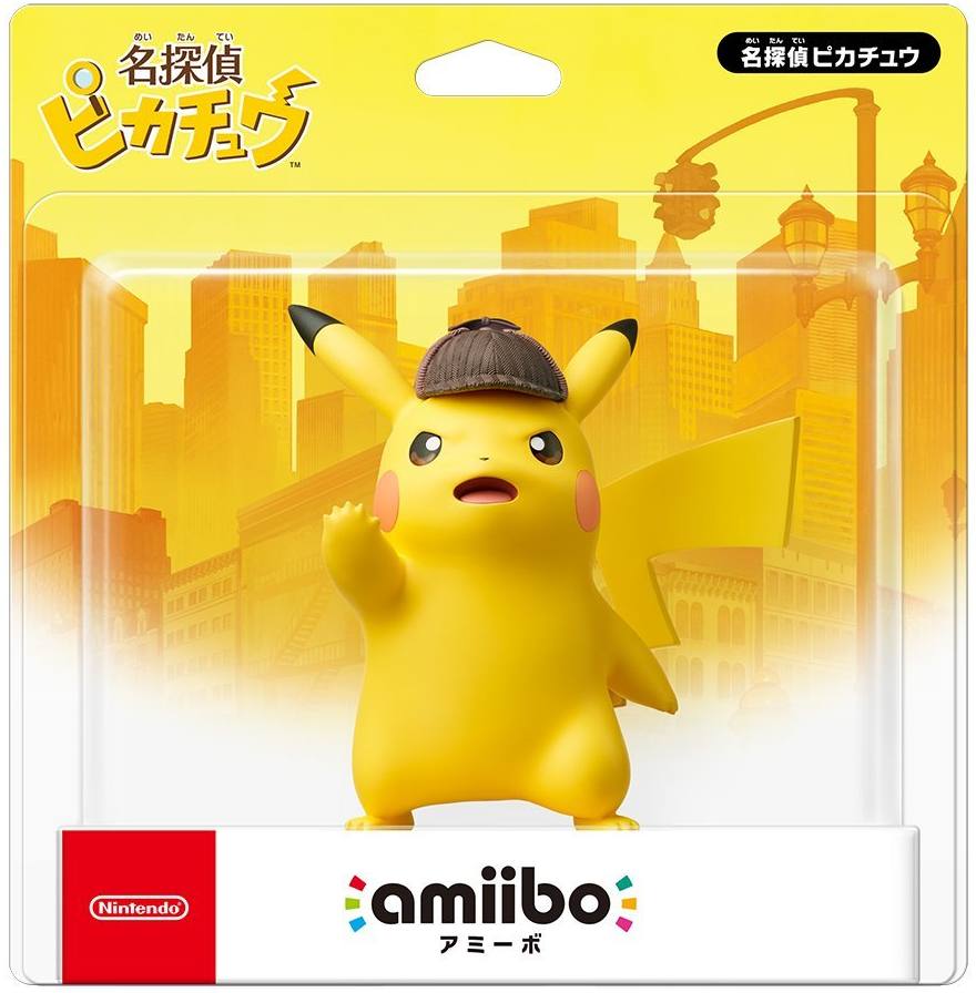 Pokemon Figure (Detective Pikachu) Wii U, New 3DS, New 3DS LL / XL, SW