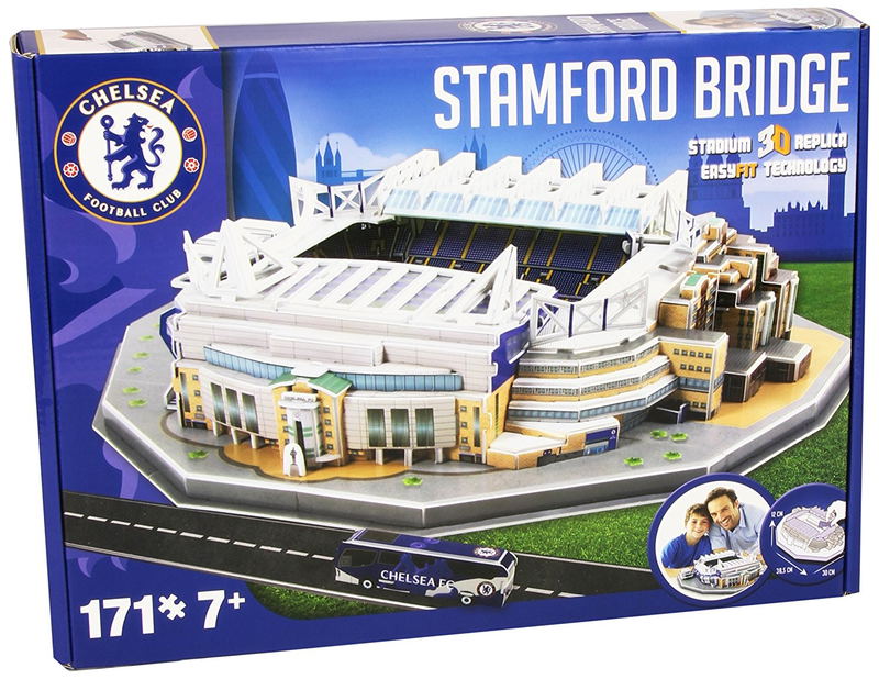 Chelsea Stamford Bridge Stadium 3D Puzzle image 1